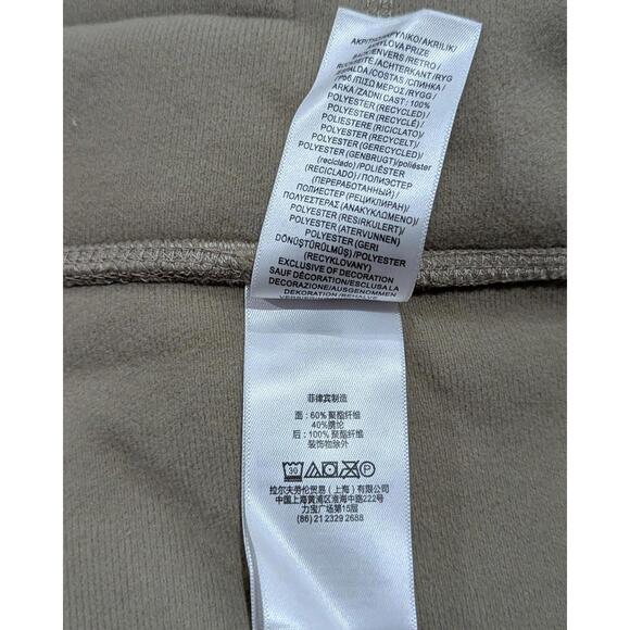 Polo Ralph Lauren Hi-Pile Fleece Jacket Men's Large Tan Full Zip Sherpa NWT - Picture 9 of 11